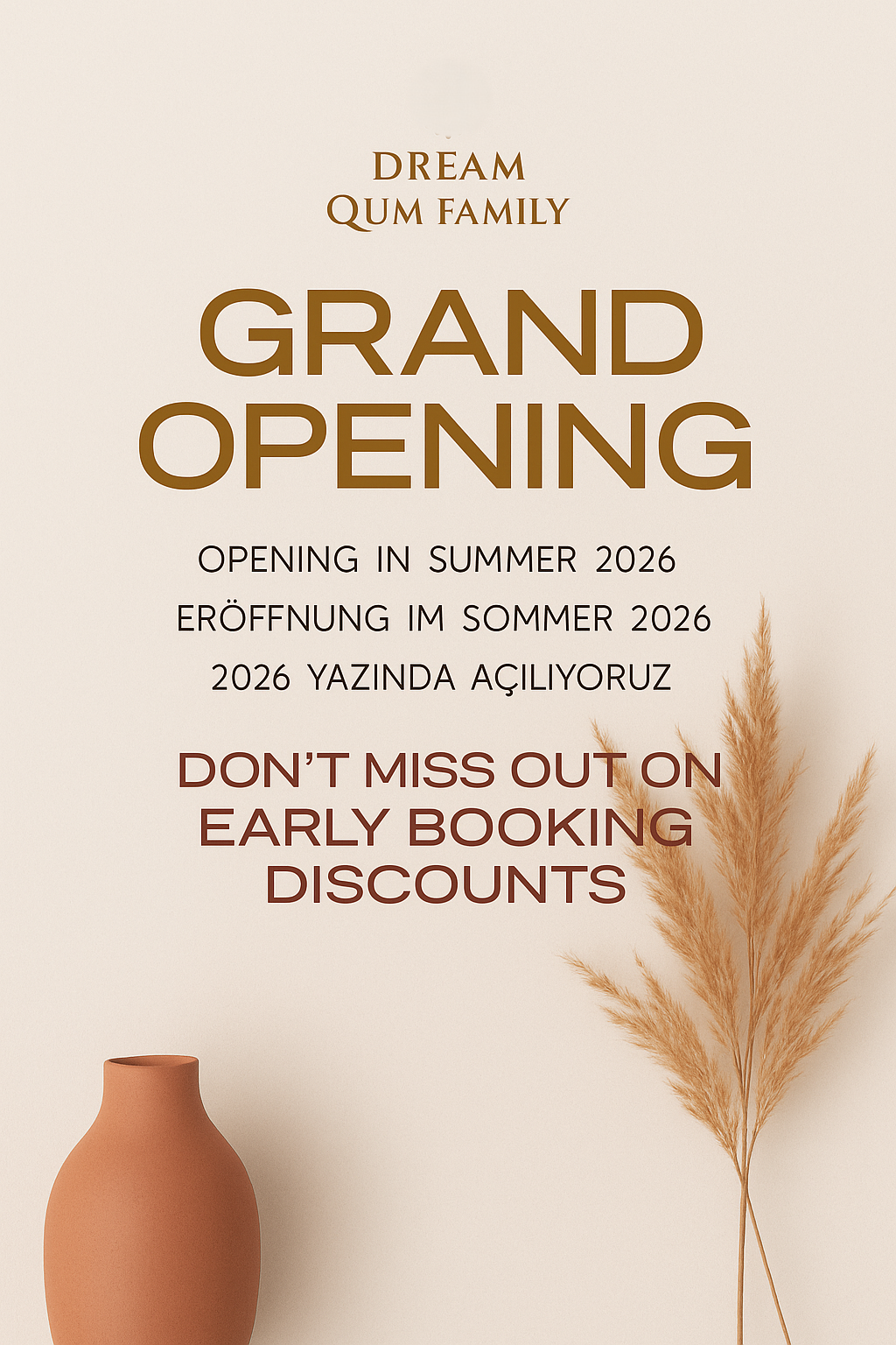 Grand Opening - Dream Qum Family 2026